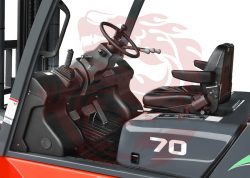 Дизельный погрузчик 7,0 т HELI CPCD70G